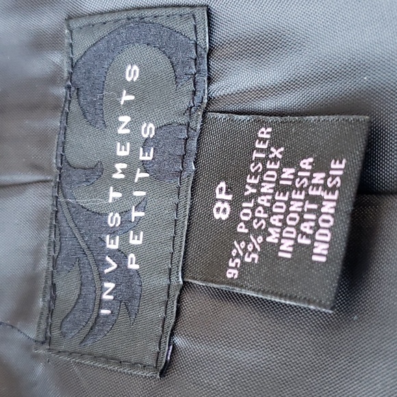 Black and White Investments Petites blazer with 3/4 sleeves - Picture 8 of 11